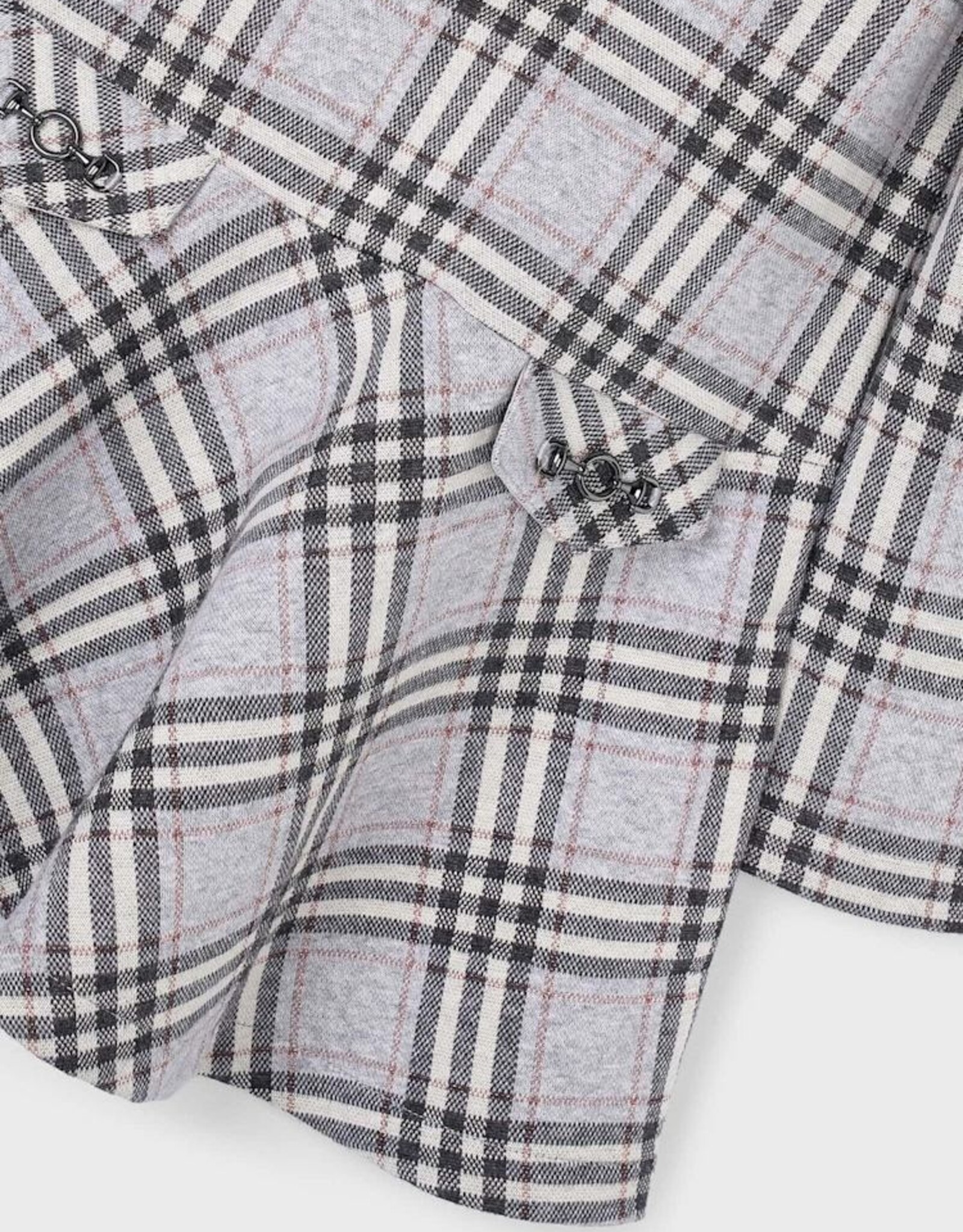 Mayoral FA25 G Check Dress