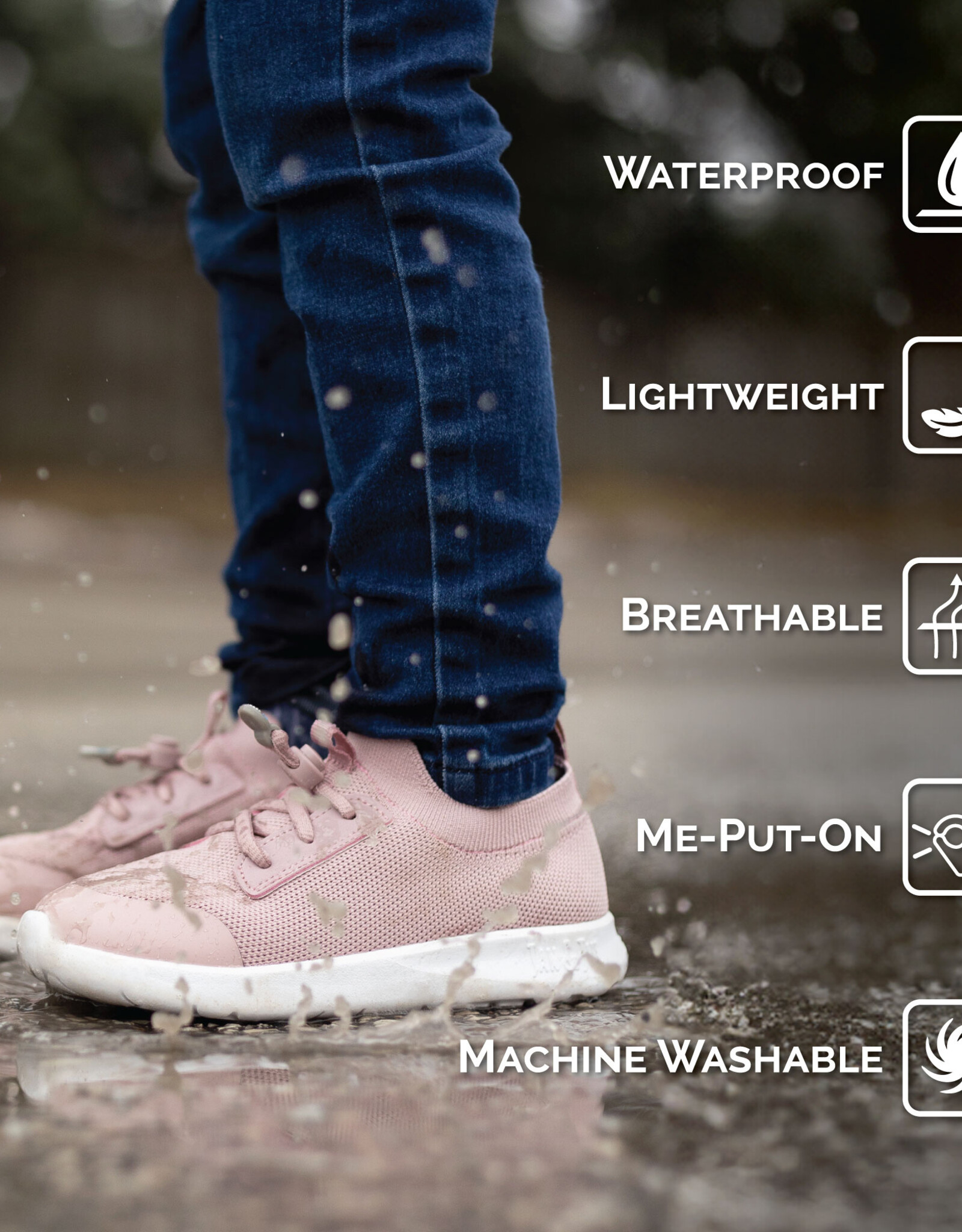 Jan & Jul FA25 Waterproof Sneaker