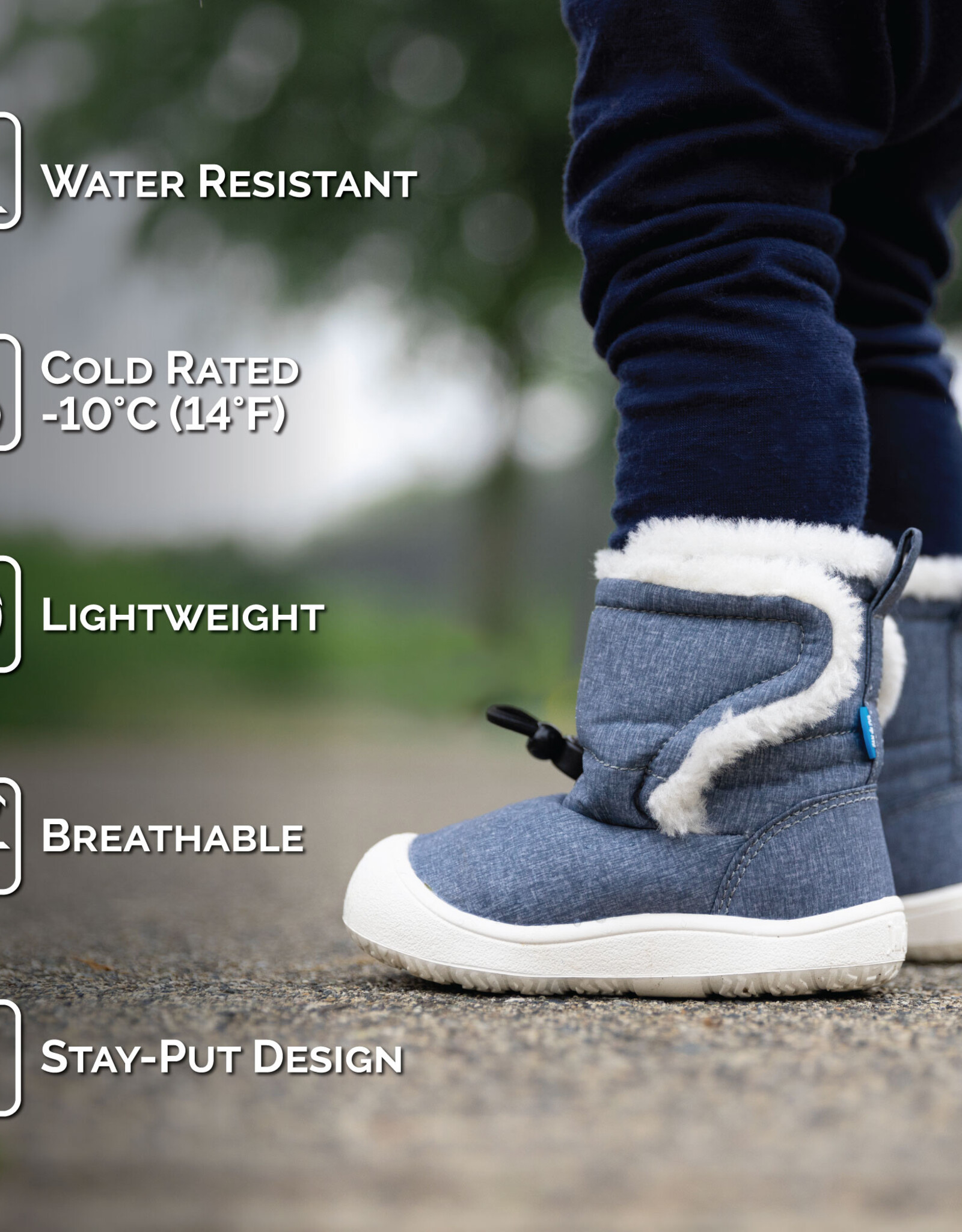 Jan & Jul FA25 Stay-Put Trail Booties