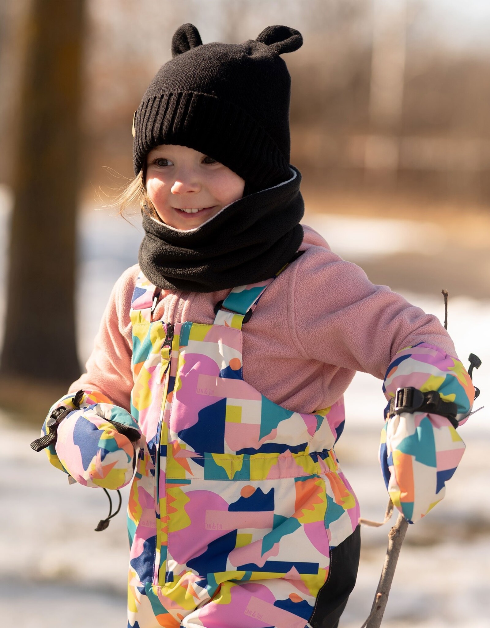 Jan & Jul FA25 Bear Knit Hat