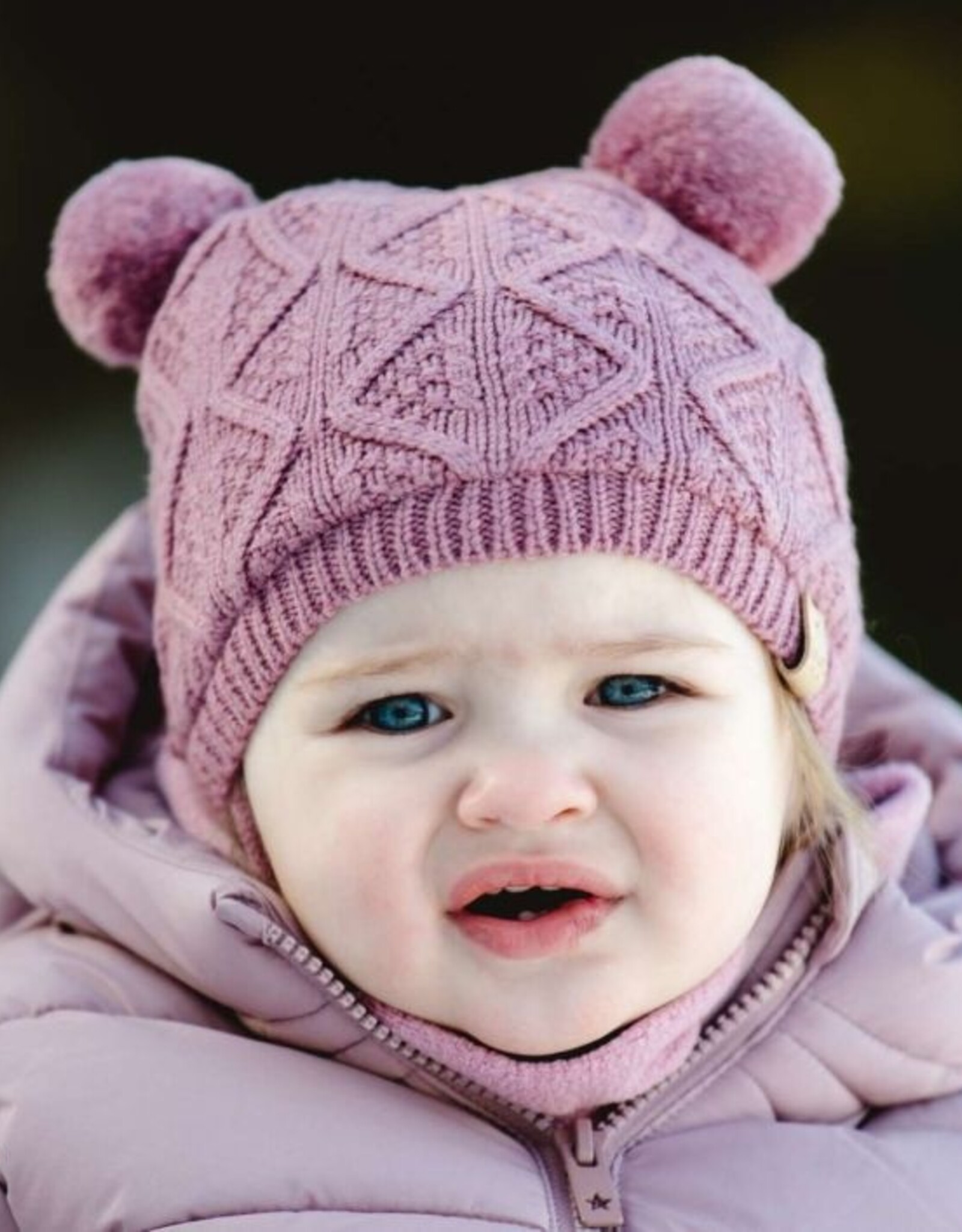 CaliKids FA25 PomPom Knit Hat