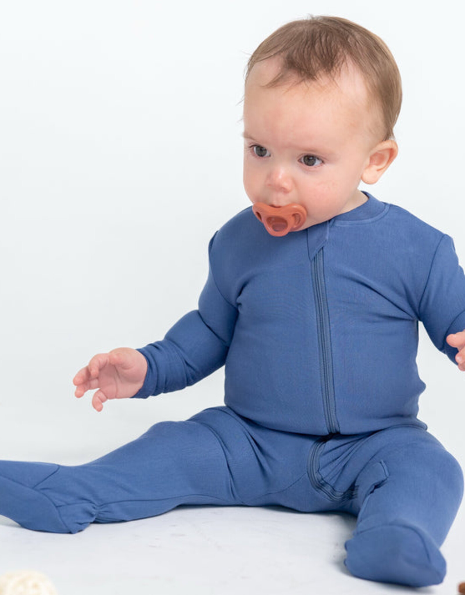 Silkberry FA25 Bby Flc Zip Footie