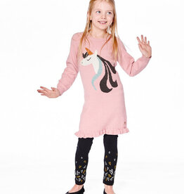 DeuxParDeux FA25 G Knit Unicorn Dress