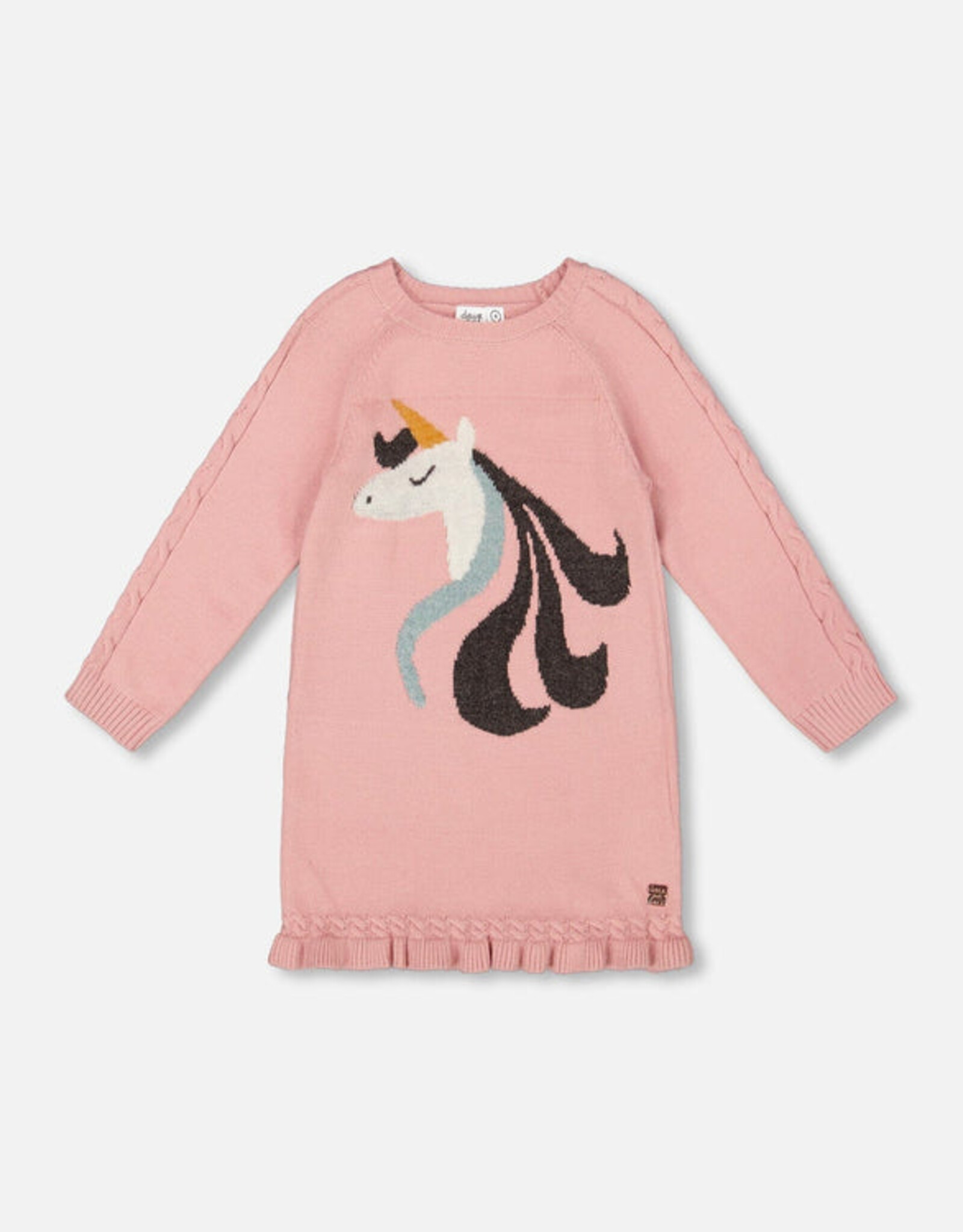 DeuxParDeux FA25 G Knit Unicorn Dress