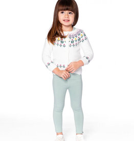 DeuxParDeux FA25 G Floral Knit Cardigan