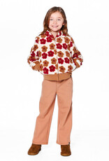 DeuxParDeux FA25 Floral Sherpa Jacket