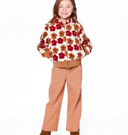 DeuxParDeux FA25 Floral Sherpa Jacket