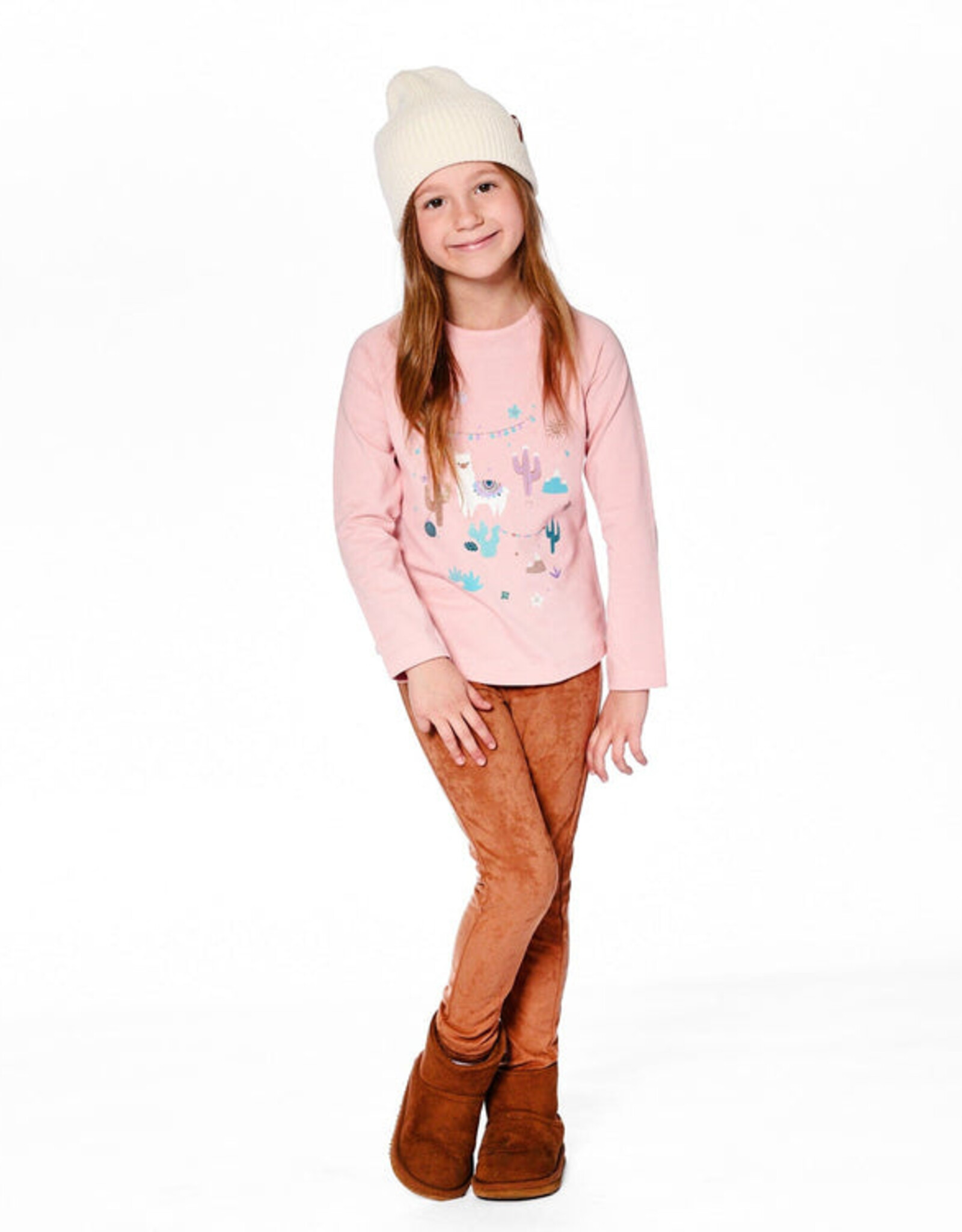 DeuxParDeux FA25 G Llama LS Top