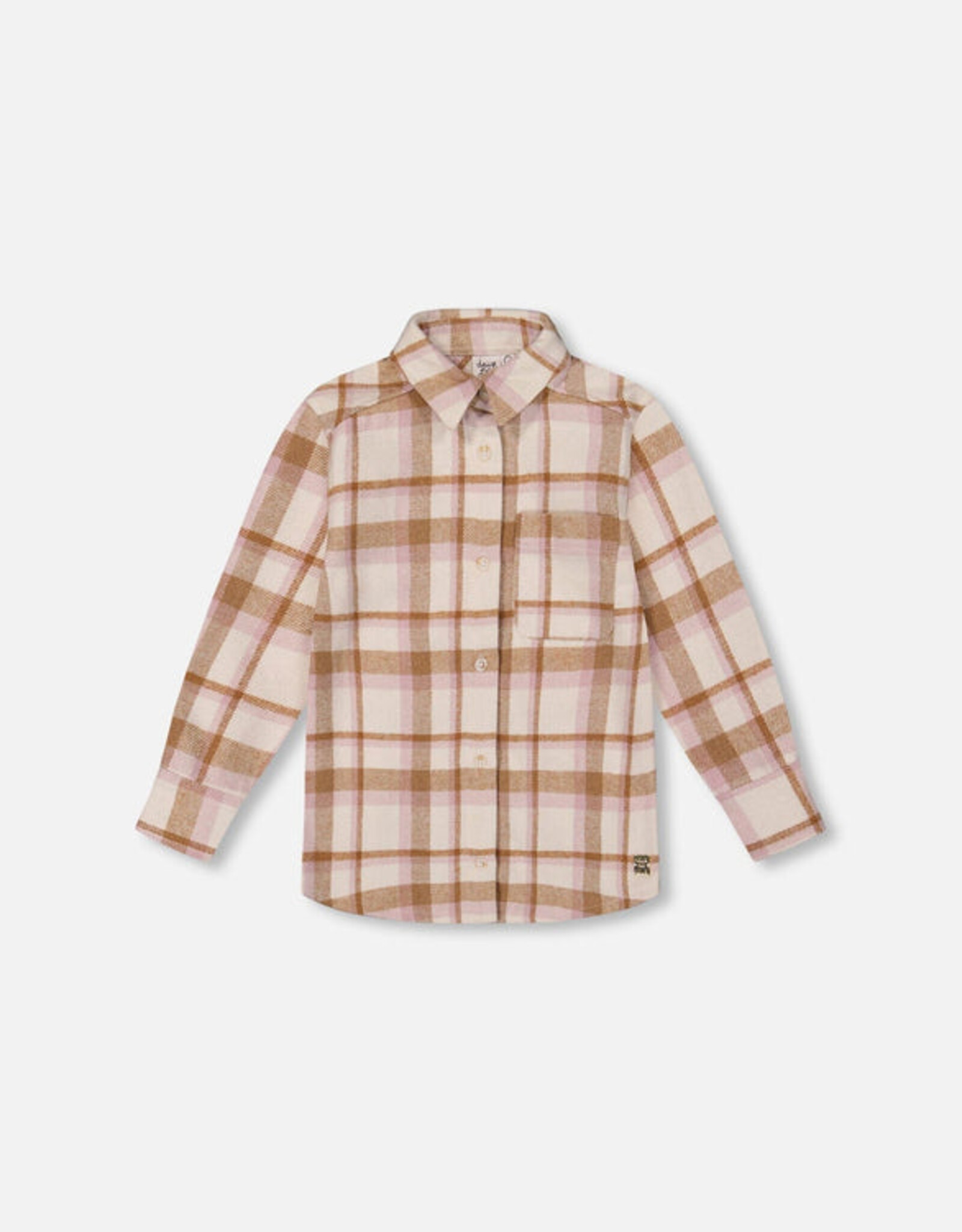 DeuxParDeux FA25 G Checked Overshirt