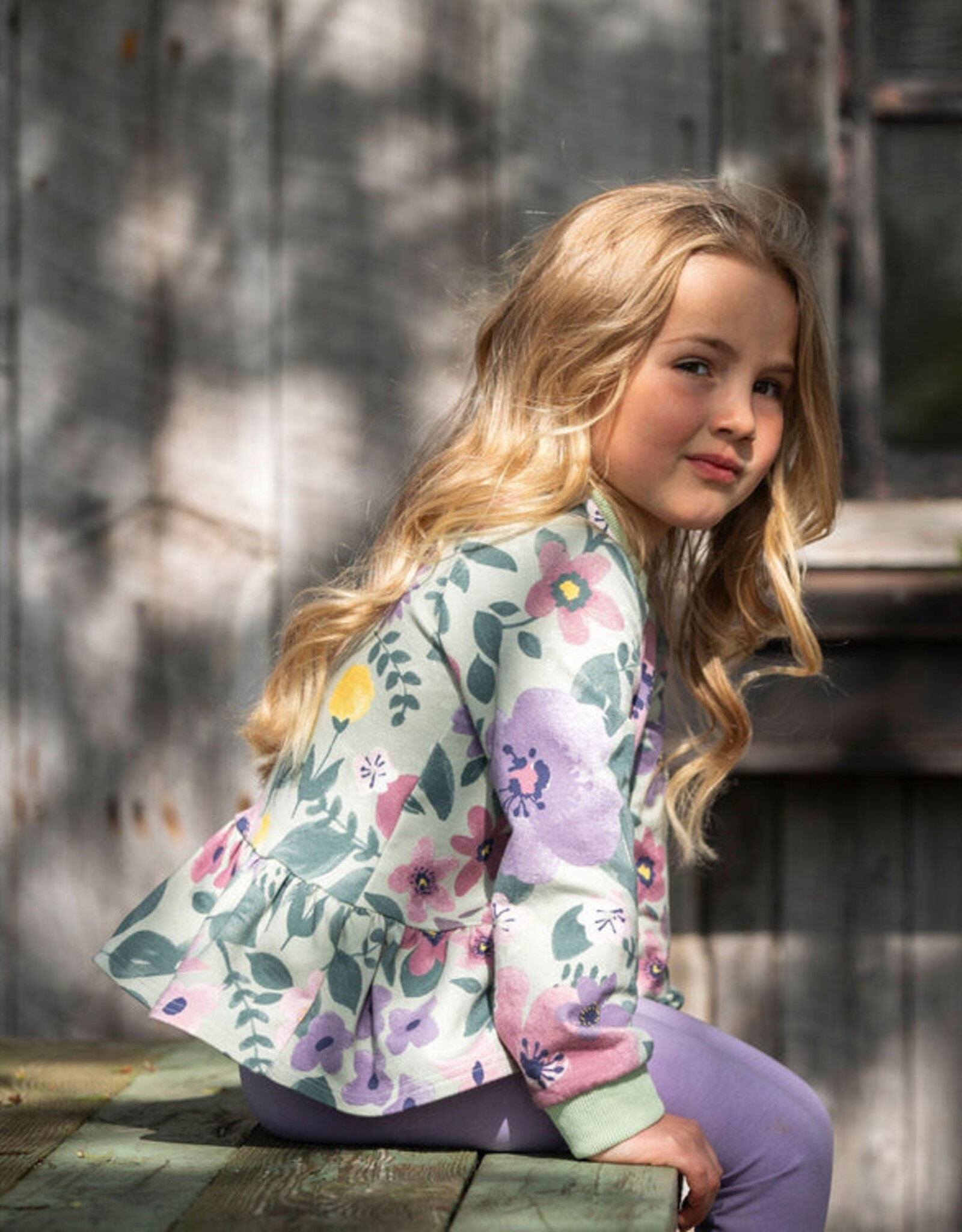 DeuxParDeux FA25 G Floral Sweatshirt