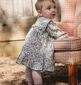 DeuxParDeux FA25 Floral Dress w/Leg