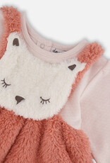 DeuxParDeux FA25 Fuzzy Cat Dress w/Leg