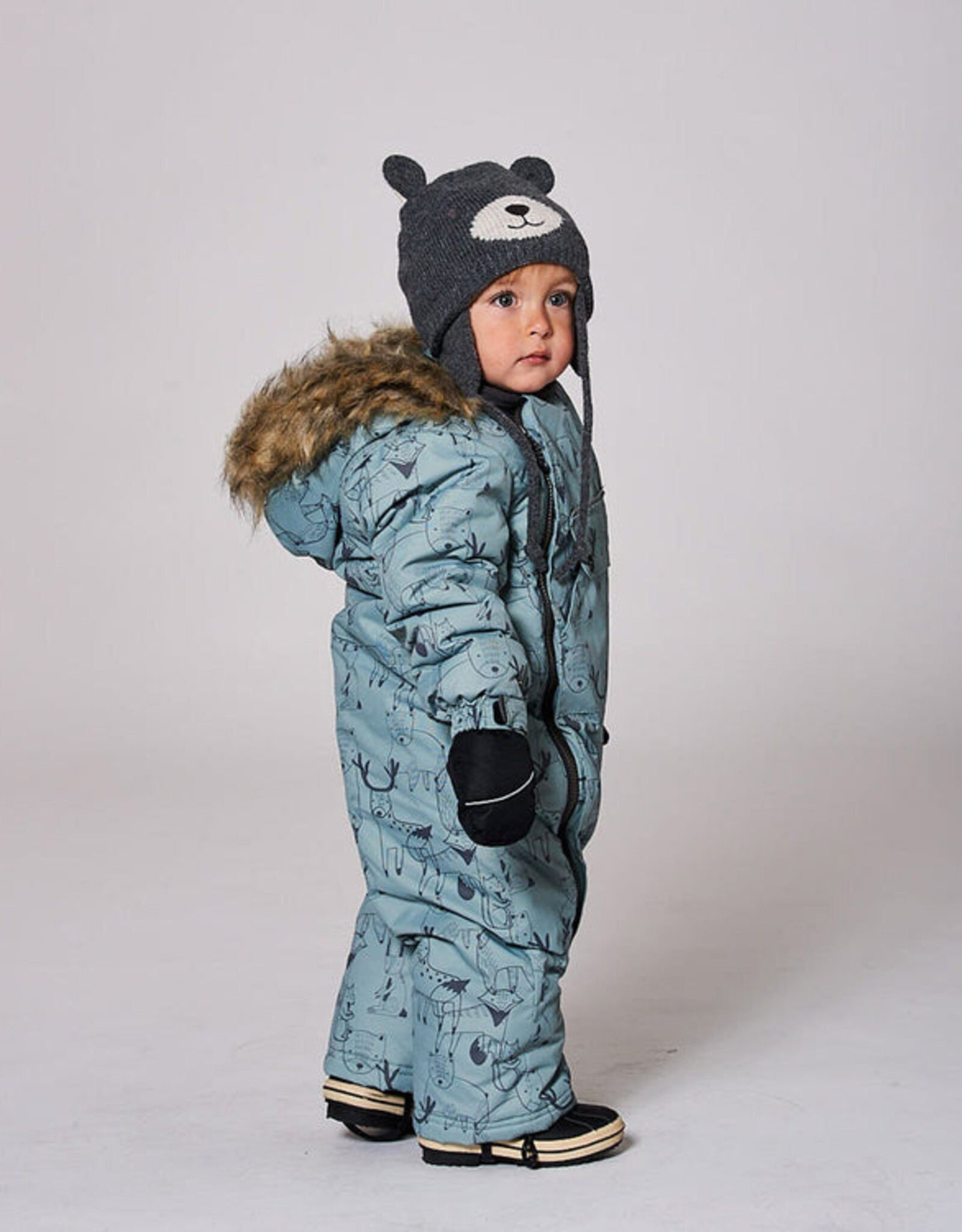 DeuxParDeux FA25 Bear Hat w/Ears