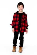 DeuxParDeux FA25 B Plaid Shirt W/Hoodie