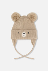 DeuxParDeux FA25 Baby Knit Hat w/Poms DeuxParDeux FA25 Baby Knit Hat w/Poms