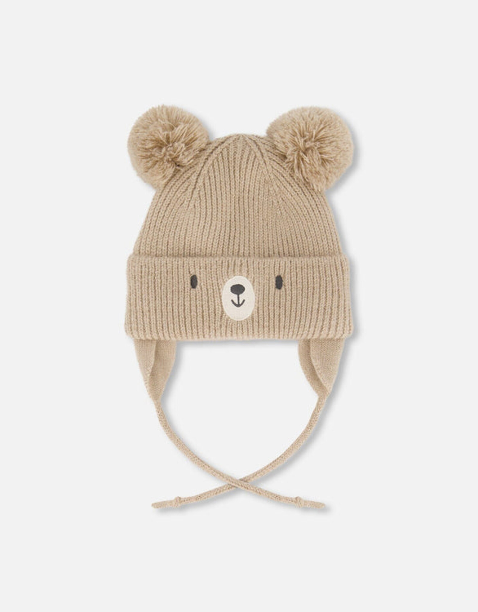 DeuxParDeux FA25 Baby Knit Hat w/Poms