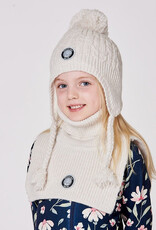 DeuxParDeux FA25 Lined Knit Hat w/Pom DeuxParDeux FA25 Lined Knit Hat w/Pom