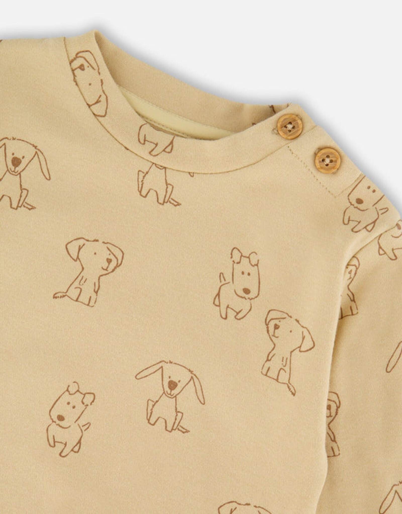 DeuxParDeux FA25 BbyB Dog Print Set