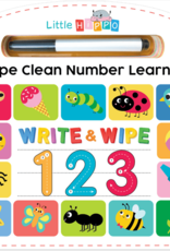 Little Hippo Books Write & Wipe 123