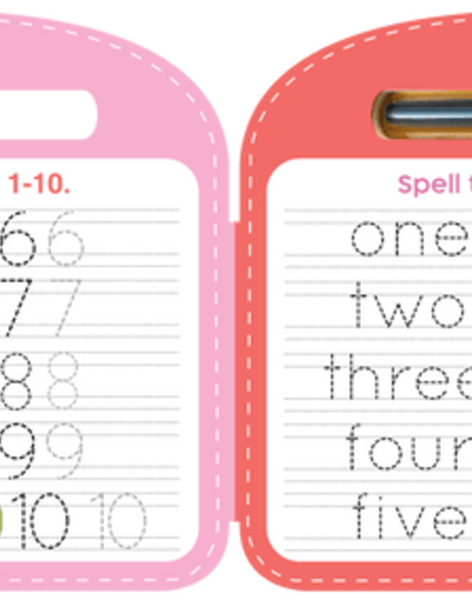 Little Hippo Books Write & Wipe 123