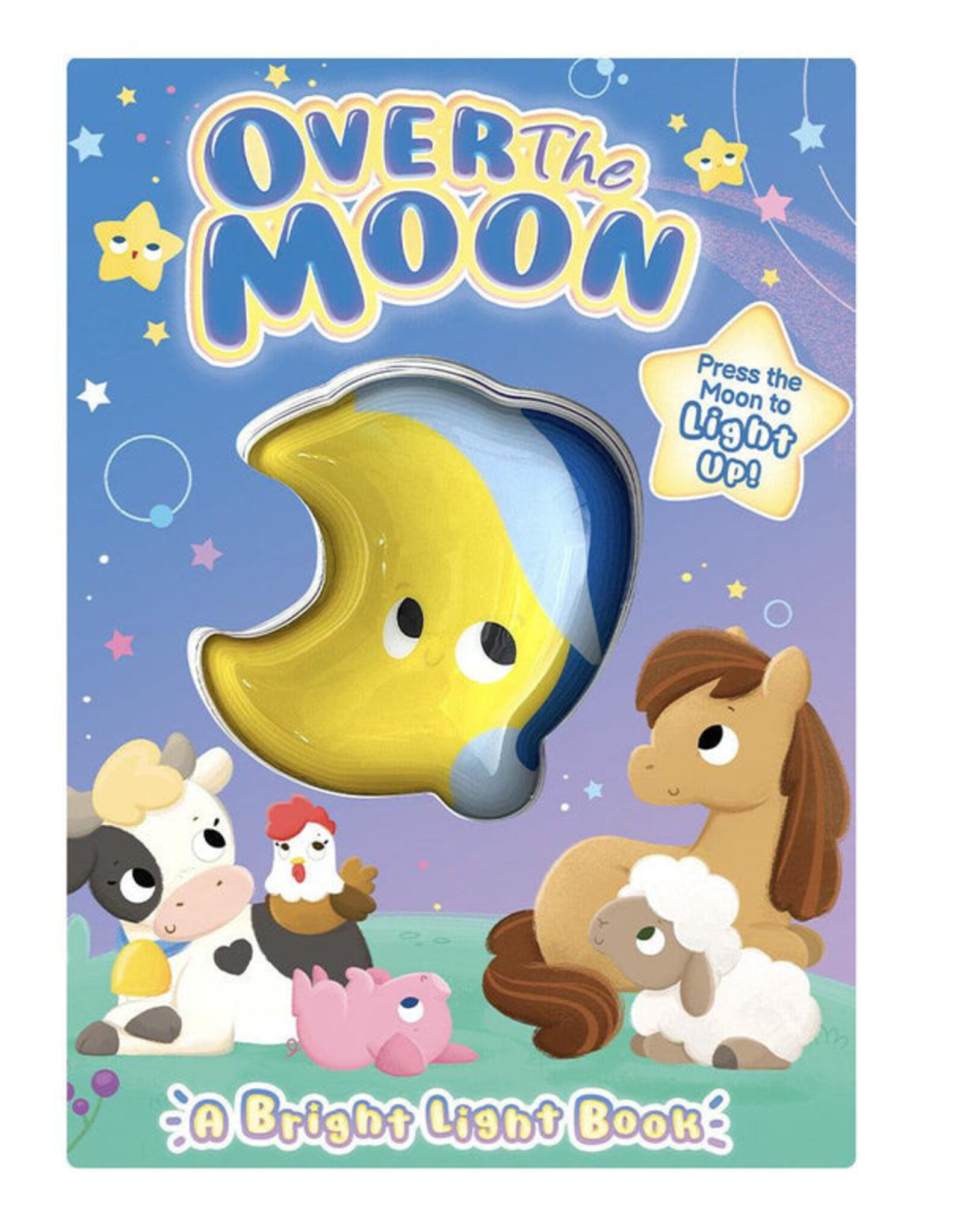 Little Hippo Books Over the Moon Sensory light up