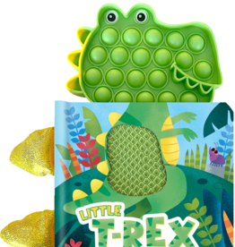 Little Hippo Books T-Rex Sensory Fidget Book