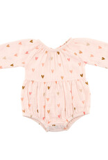 DesignHome FA25 LS Bubble Romper DesignHome FA25 LS Bubble Romper