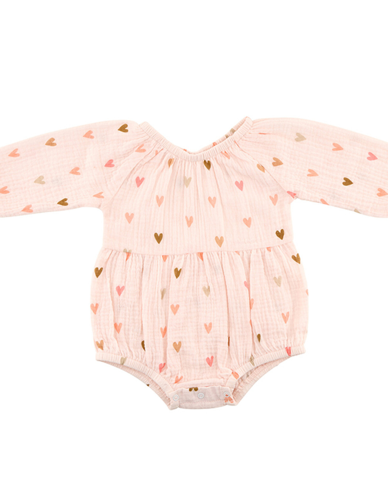 DesignHome FA25 LS Bubble Romper