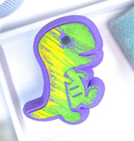 Happy Hippo Bath Dino Discovery w/Toy Bath Bomb