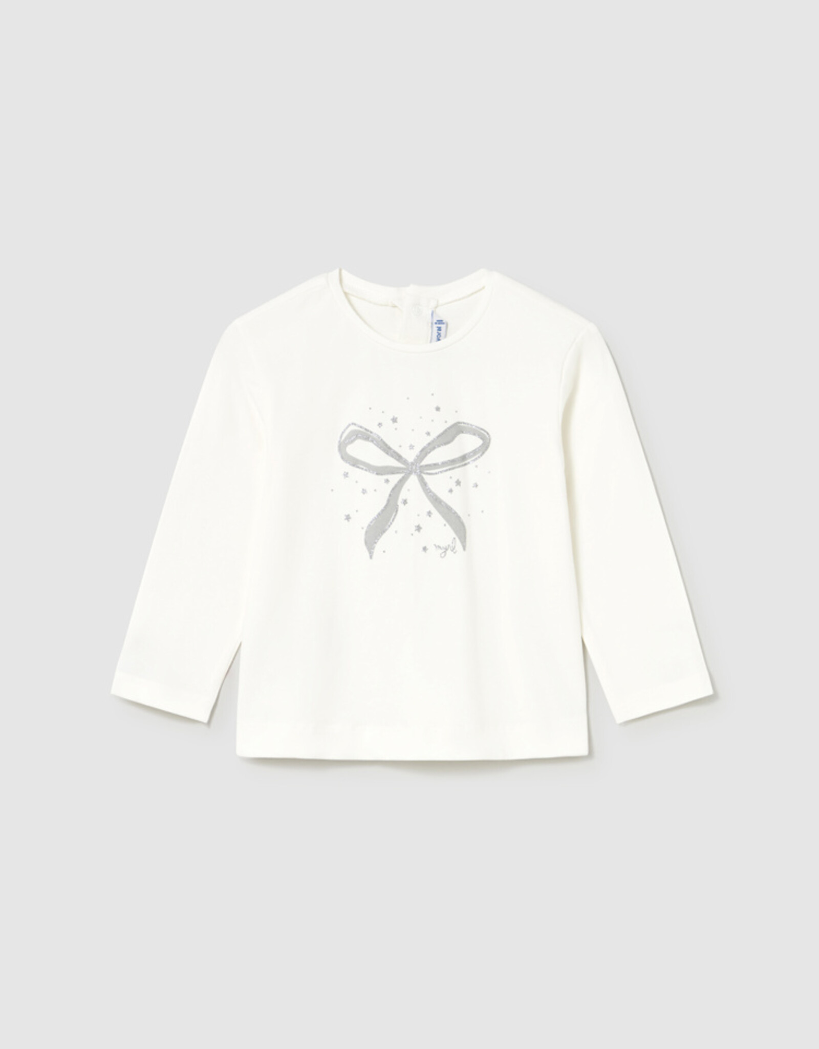 Mayoral FA25 BbyG Bow LS Shirt