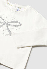 Mayoral FA25 BbyG Bow LS Shirt