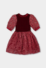 DeuxParDeux FA25 Velvet/Lace Dress
