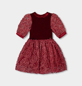 DeuxParDeux FA25 Velvet/Lace Dress