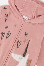 DeuxParDeux FA25 G Unicorn Zip Hood Cardi