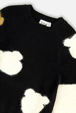 DeuxParDeux FA25 G Bear Fuzzy Sweater