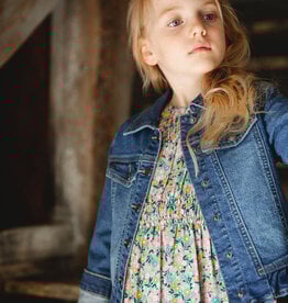 DeuxParDeux FA25 G Flower Denim Jacket
