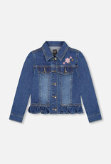 DeuxParDeux FA25 G Flower Denim Jacket