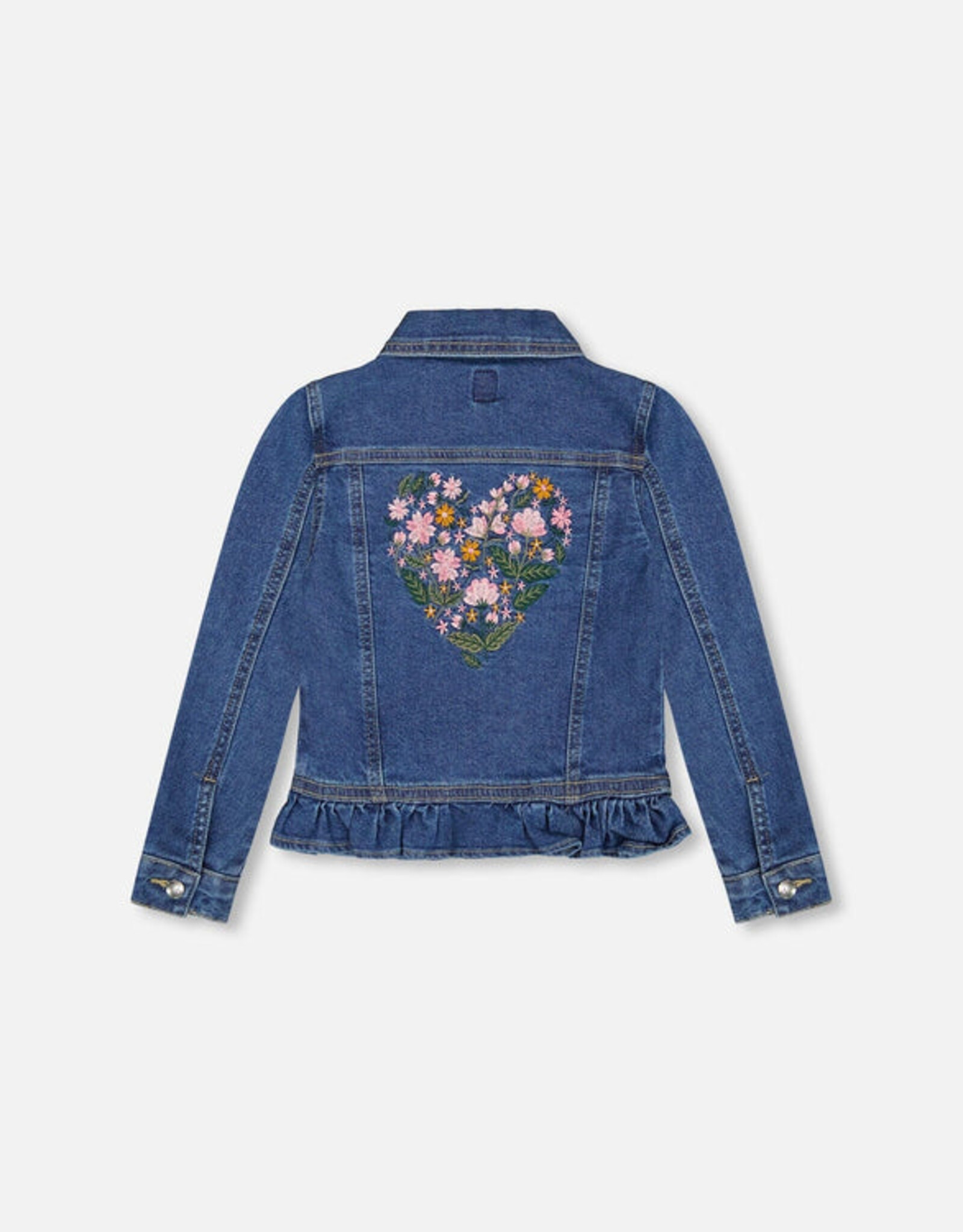 DeuxParDeux FA25 G Flower Denim Jacket