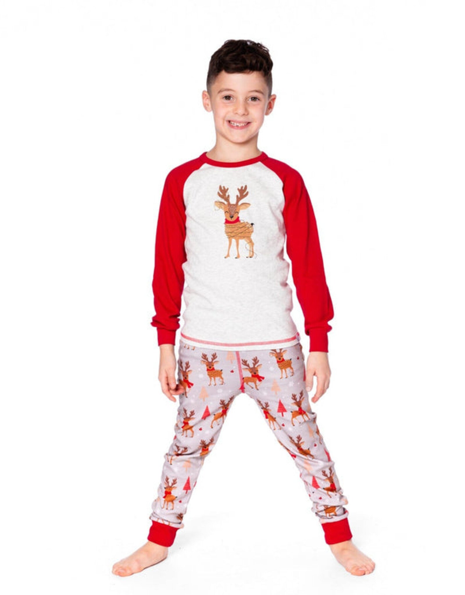 DeuxParDeux FA25 Reindeer X-Mas PJ's
