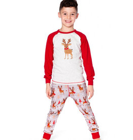 DeuxParDeux FA25 Reindeer X-Mas PJ's