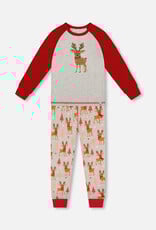 DeuxParDeux FA25 Reindeer X-Mas PJ's