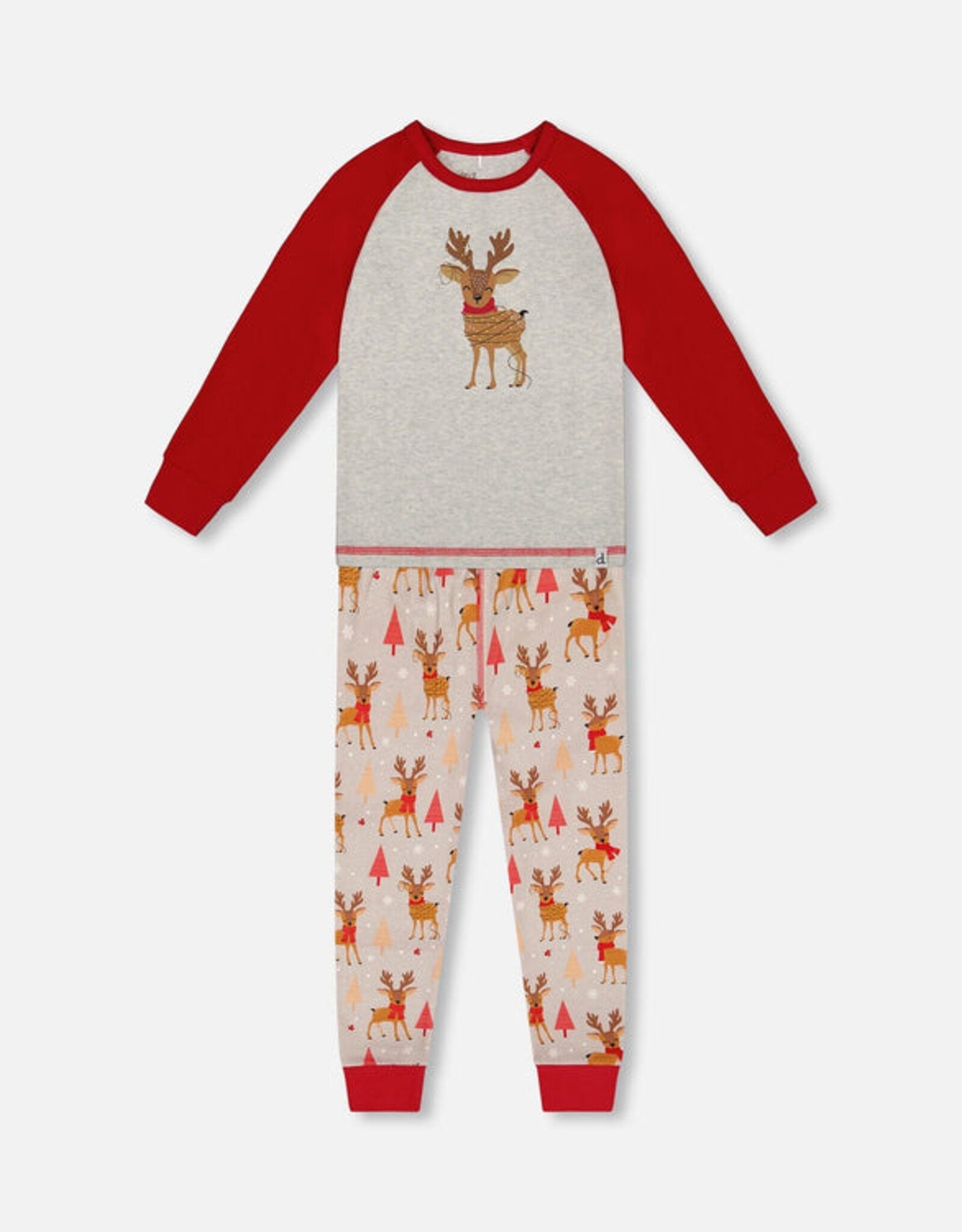 DeuxParDeux FA25 Reindeer X-Mas PJ's