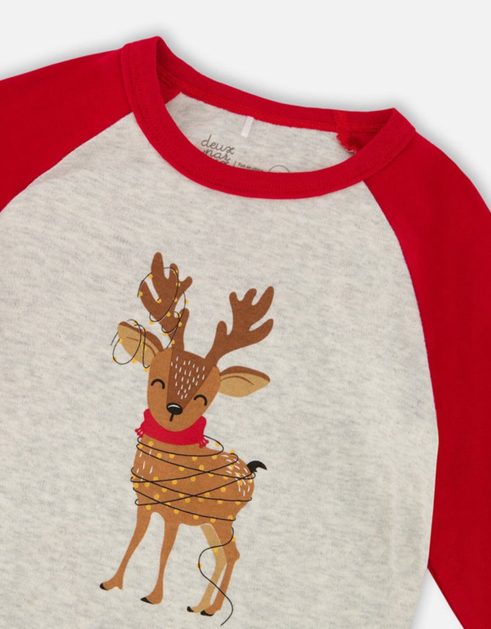 DeuxParDeux FA25 Reindeer X-Mas PJ's