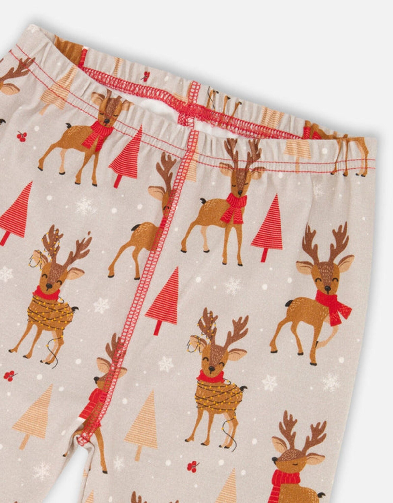 DeuxParDeux FA25 Reindeer X-Mas PJ's