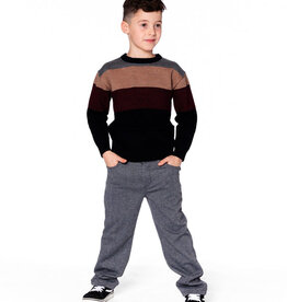 DeuxParDeux FA25 B Color Block Sweater
