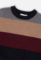 DeuxParDeux FA25 B Color Block Sweater