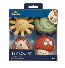 Itzy Ritzy Squirt 4-pack Soft Bath Toy