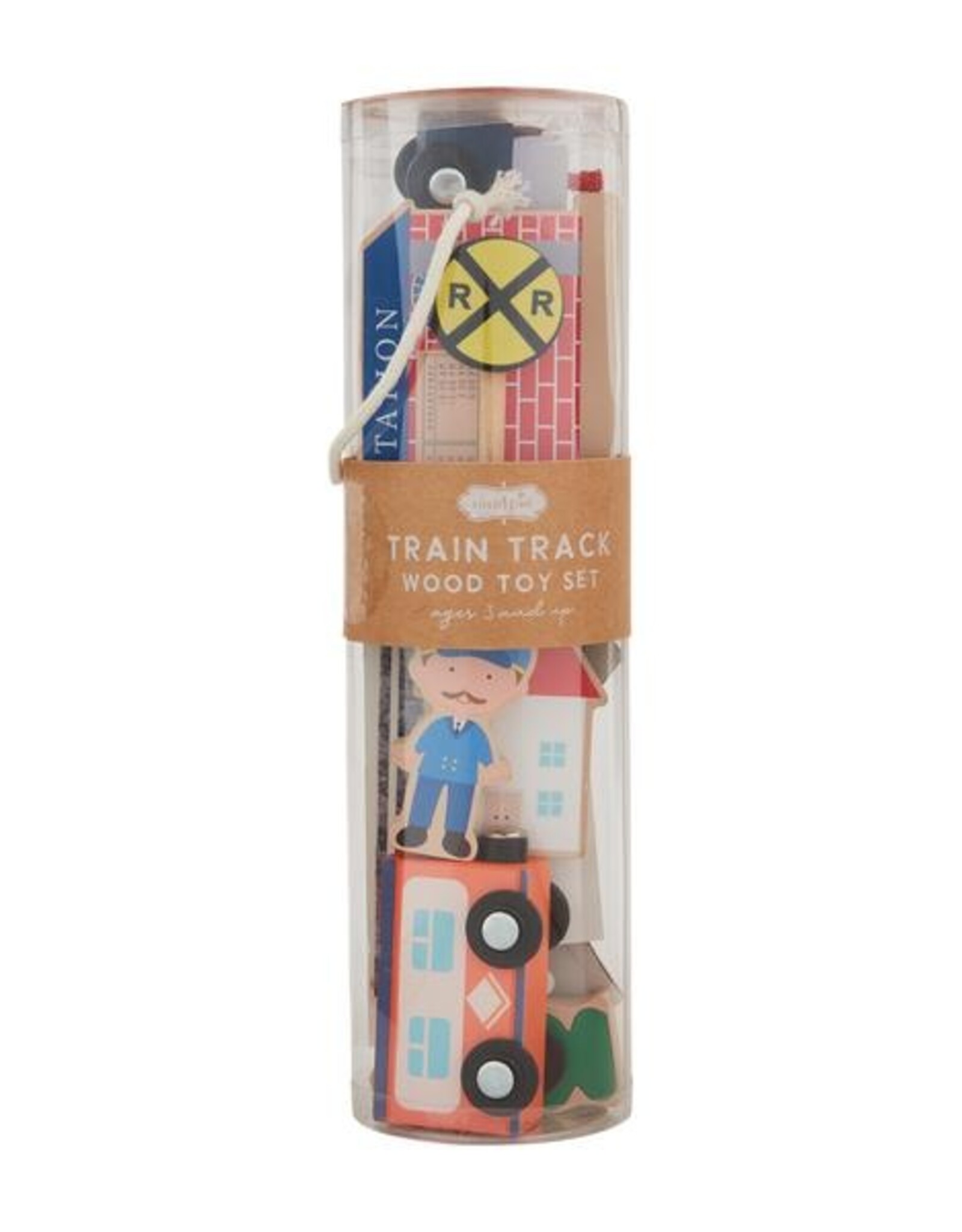 Mud Pie Train Wood Toy Set