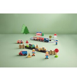 Mud Pie Construction Wood Toy Set
