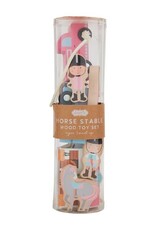 Mud Pie Horse Wood Toy Set